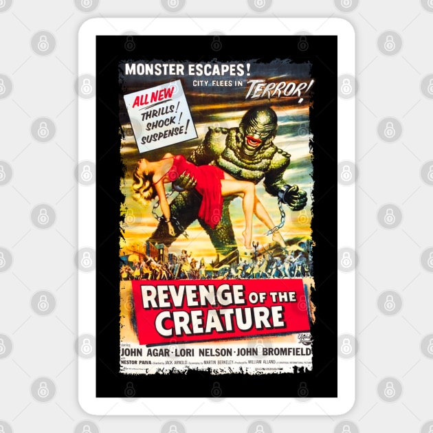 Mod.2 Creature from the Black Lagoon Magnet by parashop